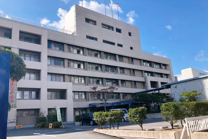 東広島庁舎の外観