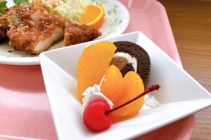 東広島庁舎食堂のデザート