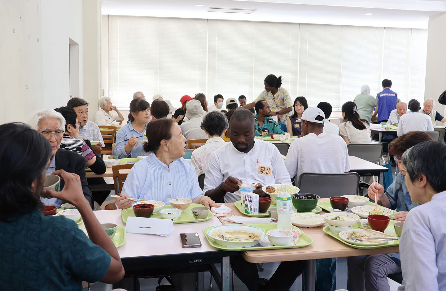 「食」をテーマに地元住民と外国人留学生が交流イベント