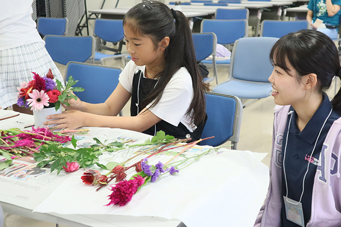 広島国際大学で開かれた「東広島こどもドリームアカデミー2024」