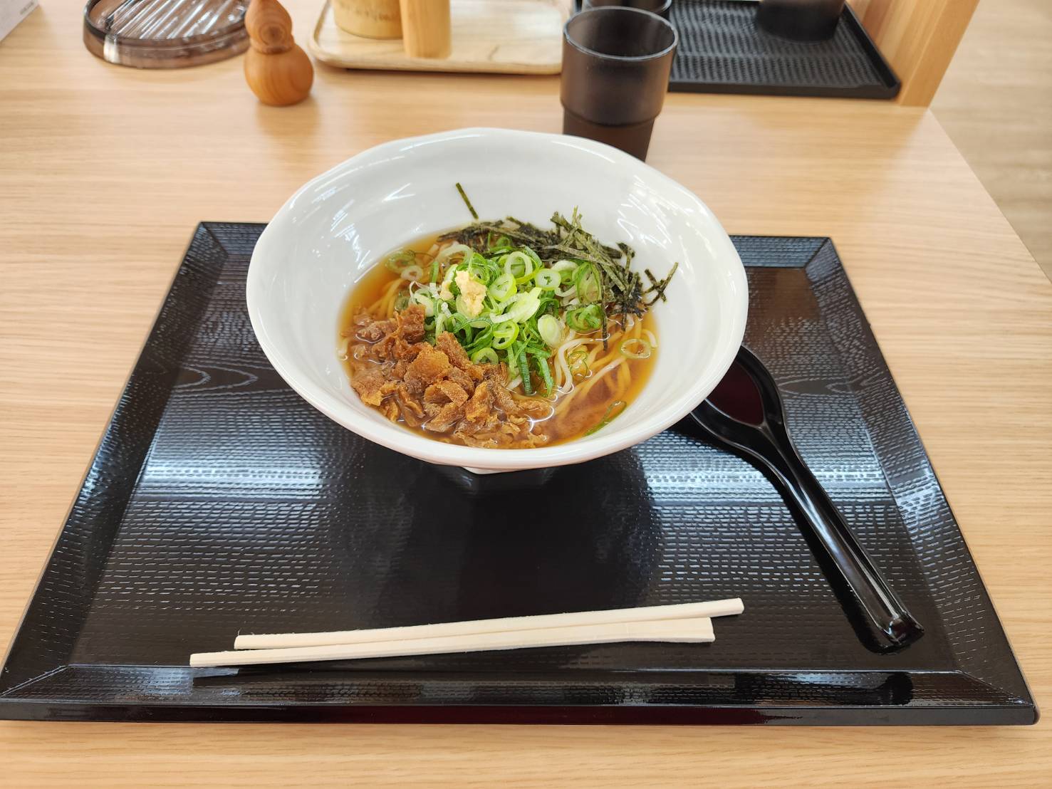 呉名物細うどんの冷やしぶっかけうどん